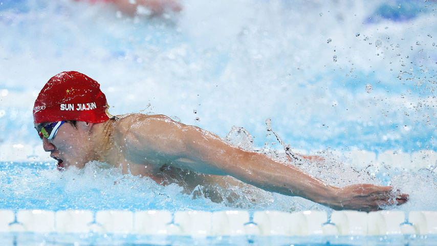 巴西游泳选手夺得男子蝶泳金牌 巴西游泳选手夺得男子蝶泳金牌